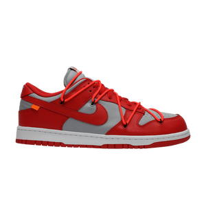 OFF-WHITE x Nike Dunk Low 'University Red'