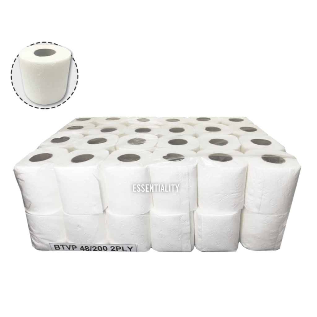 Bathroom Tissue 2 Ply 200 Pulls x 48 Rolls