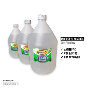 Isopropyl Alcohol 70% Solution 1 Gallon (FDA Approved)