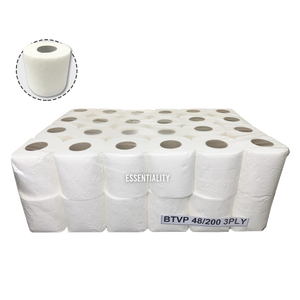 Bathroom Tissue 3 Ply 200 Pulls x 48 Rolls