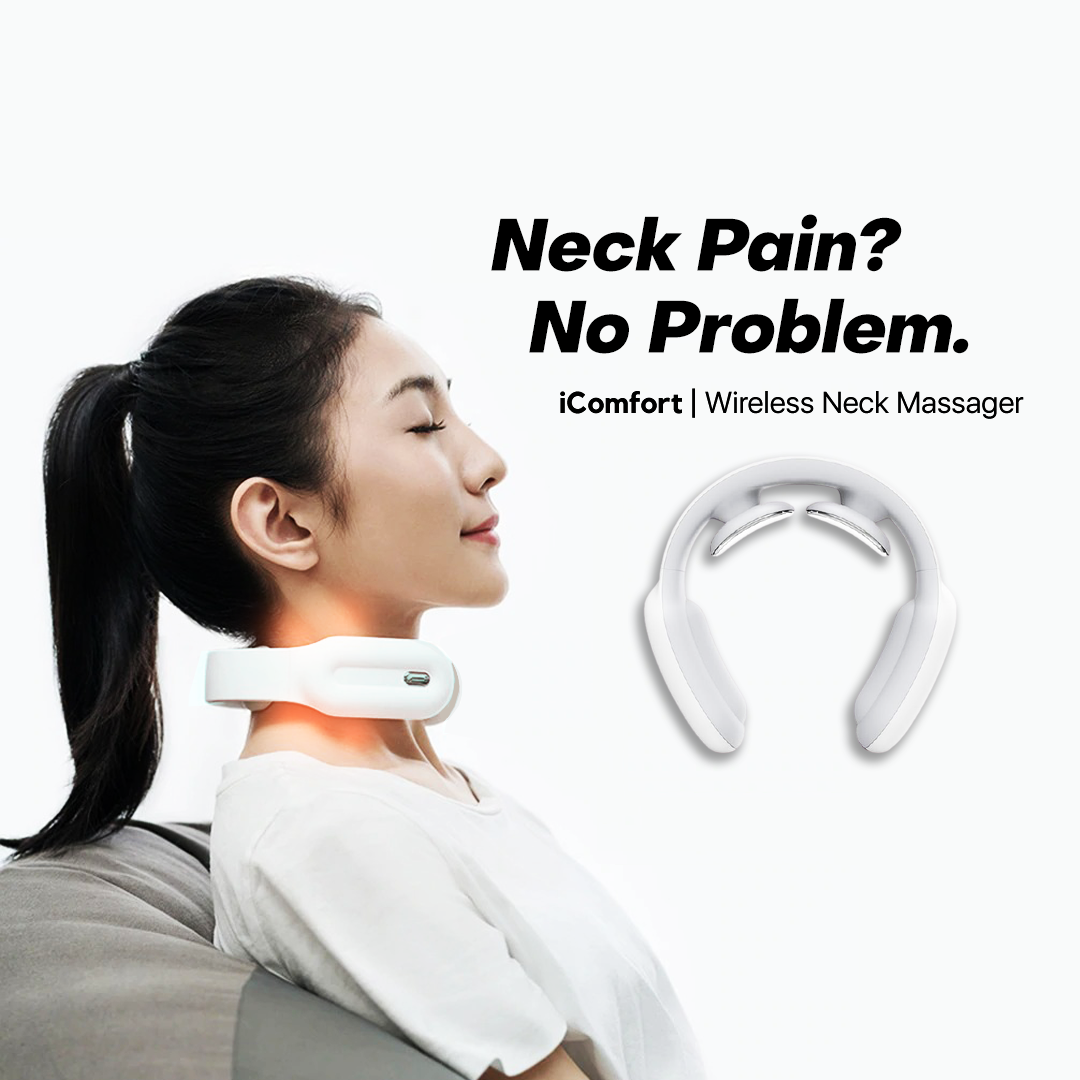 iComfort  Wireless Neck Massager – Essentiality