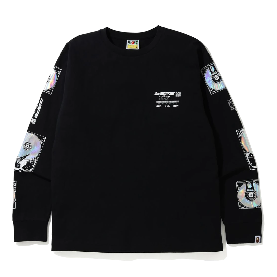 BAPE SS20 ID L/S Tee (Black)