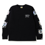 Load image into Gallery viewer, BAPE SS20 ID L/S Tee (Black)
