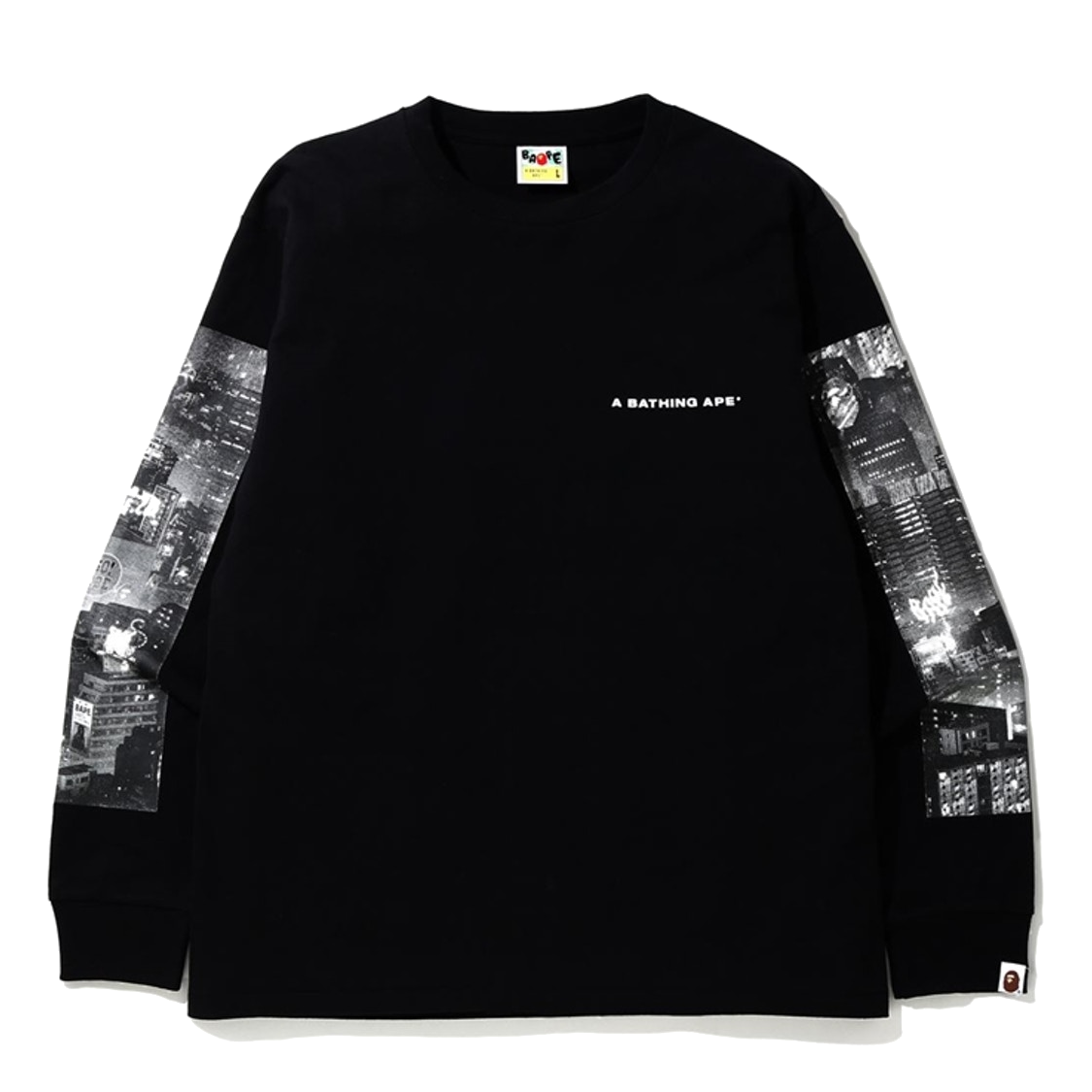 BAPE SS20 Ghost L/S Tee (Black)