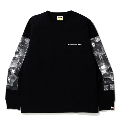 BAPE SS20 Ghost L/S Tee (Black)