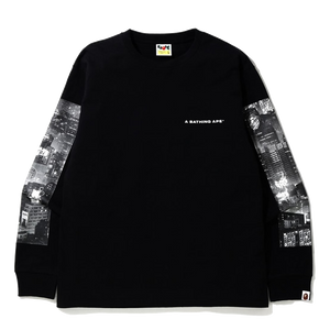 BAPE SS20 Ghost L/S Tee (Black)