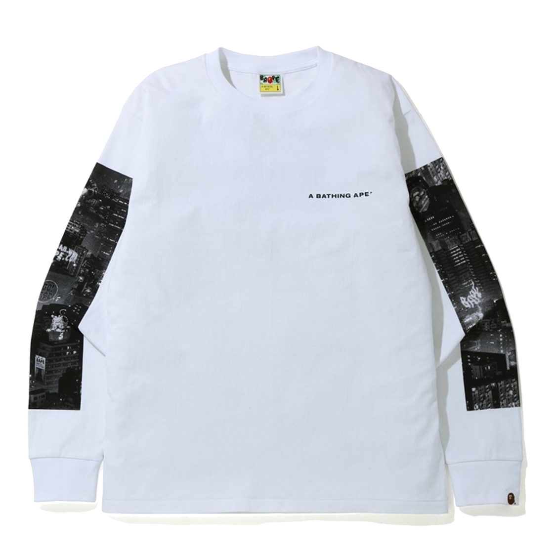 BAPE SS20 Ghost L/S Tee (White)