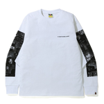 Load image into Gallery viewer, BAPE SS20 Ghost L/S Tee (White)
