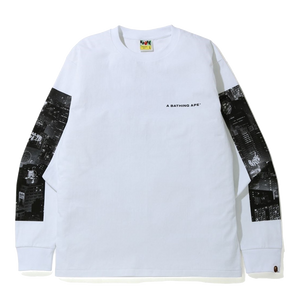 BAPE SS20 Ghost L/S Tee (White)