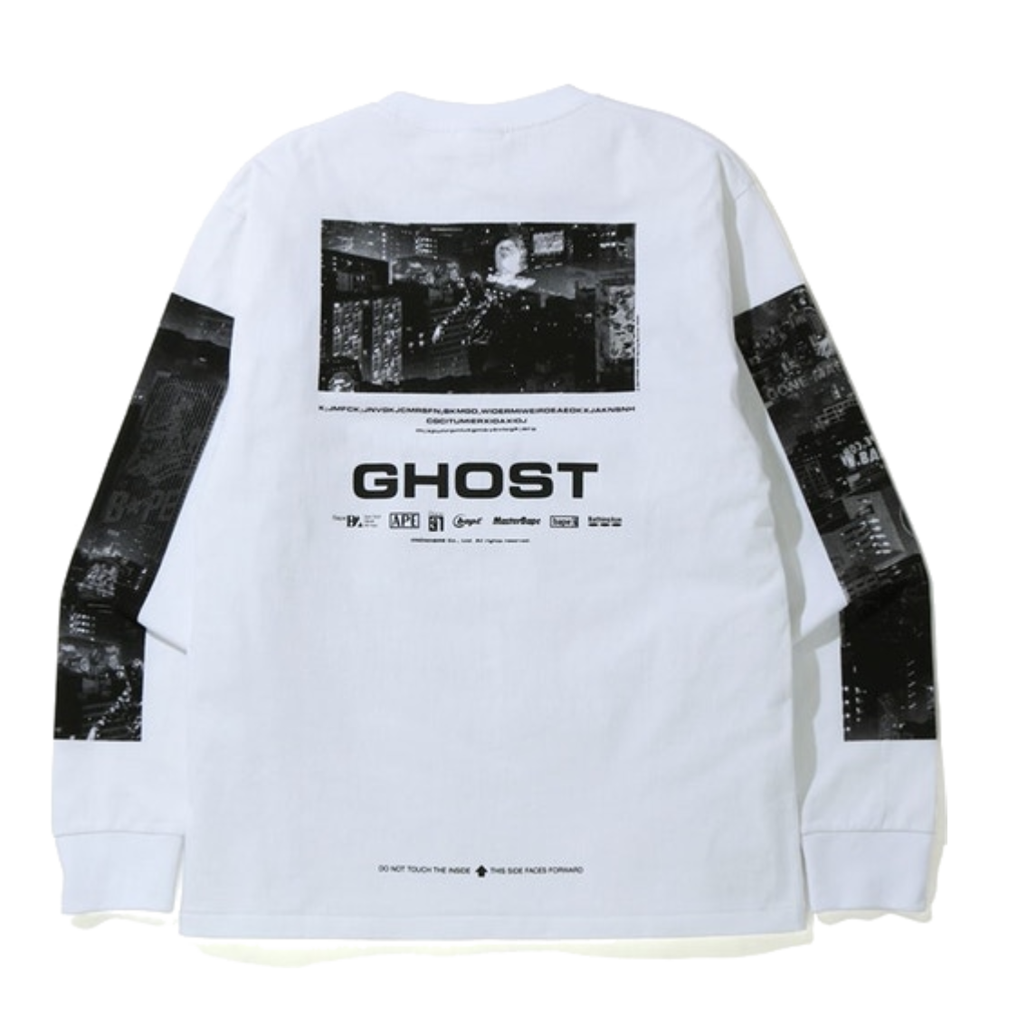 BAPE SS20 Ghost L/S Tee (White)